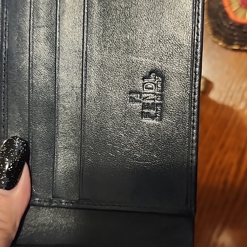 Fendi Blue and Gray Wallet - Picture 8 of 11